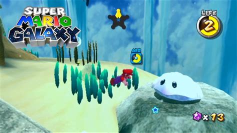 Super Mario Galaxy Wii Sunken Treasure Beach Bowl Galaxy YouTube