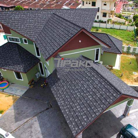 China Best Quality Bond Stone Coated Metal Steel Roofing Tiles Shingles