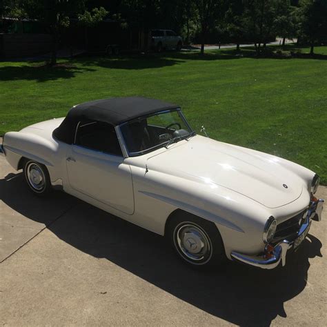 1962 190SL Mercedes Benz 190 SL Original two top convertible - Classic ...