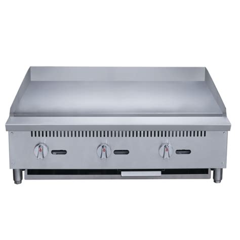 Catering Equipment Stainless Steel Commercial Gas Flat Griddle Grill