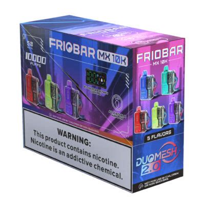 FRIOBAR MX 10K Display Kit Free Tasting Station RZ Smoke Vape