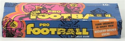 Topps Football Checklist Set Info Top Cards Boxes Auction Details