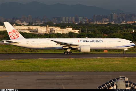 B 18001 Boeing 777 309ER China Airlines Andrew Jeng JetPhotos