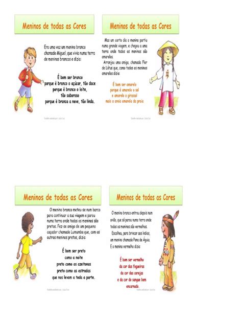 Menino De Todas As Cores Pdf - Menino de Todas As Cores | PDF
