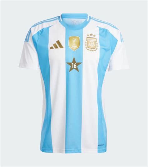 Camiseta Adidas De Argentina Campe N Copa Am Rica Marca De Gol