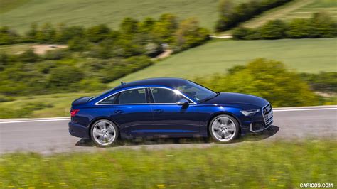 2020 Audi S6 Sedan Tdi Color Navarra Blue Side