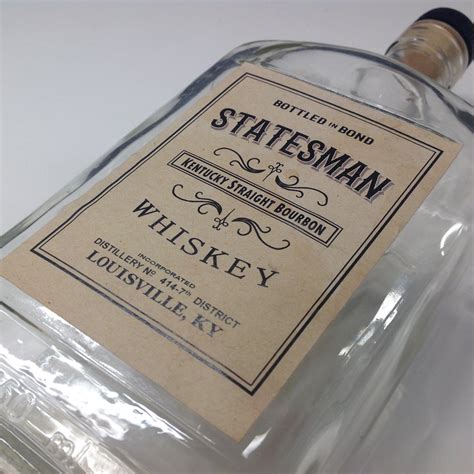 SOLD OUT Statesmen Whiskey Bottle as seen in Kingsmen: The Golden ...