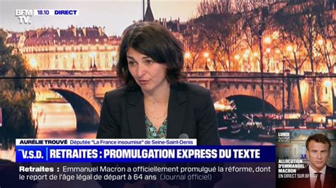 Réforme des retraites promulguée Emmanuel Macron est un monarque