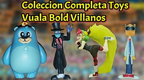 Coleccion Completa Toys Malvados Con Demencia Abriendo Vuala Bold