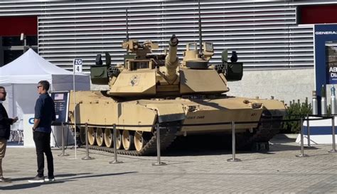 29th Mspo Unveils Abrams Tank With Trophy Aps For The First Time