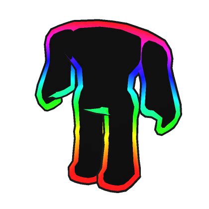 Robloxian 2 0 Rainbow Outline Double Avatar Aura Roblox