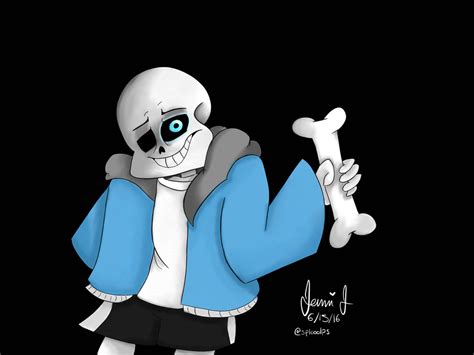 Sans Fanart By Splooolps On Deviantart