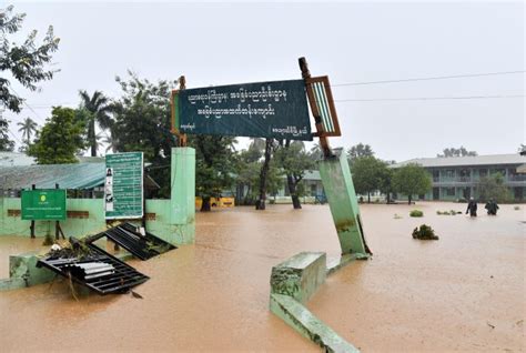 Temporary Relief Camps Opened In Nay Pyi Taw For Flood Victims Global