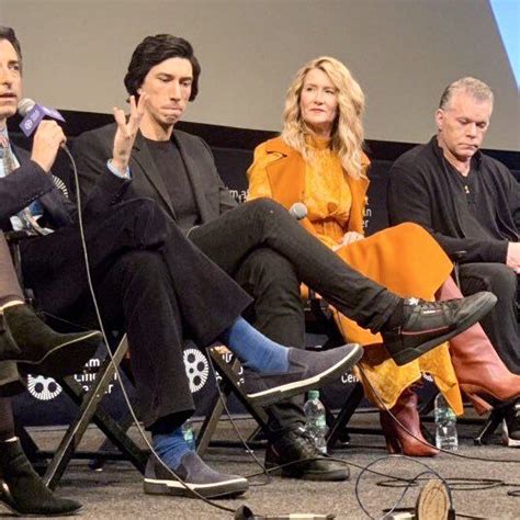 Adam Driver Laura Dern Noah Baumbach Ray Liotta At The Nyff Premiere