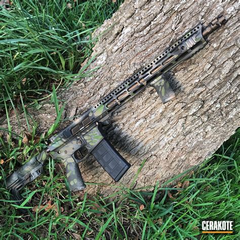 Ar 15 Cerakoted Using Magpul® Od Green And Magpul® Flat Dark Earth