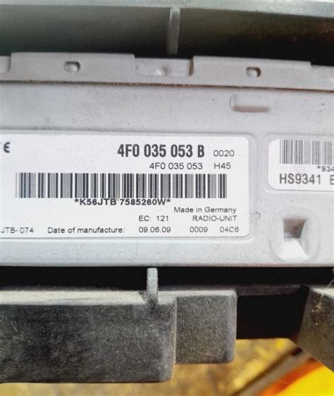 Modul Audi 4f0035053b Audi Q7 4L Seria Roman OLX Ro