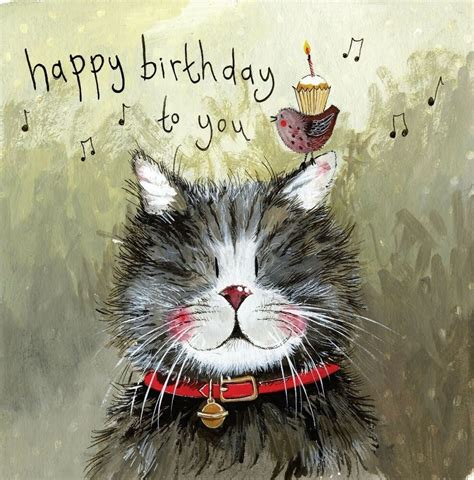 Pin By Heidy On Verjaardagswensen Happy Birthday Cat Happy Birthday