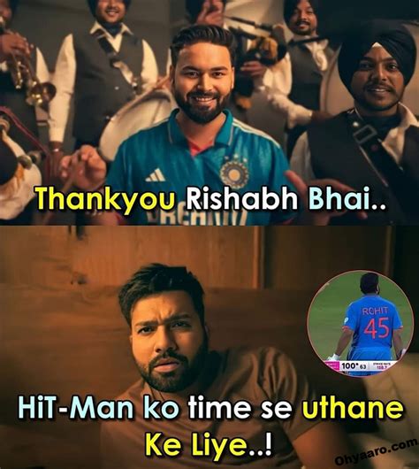 Funny Memes Pics For Rishabh Pant Oh Yaaro