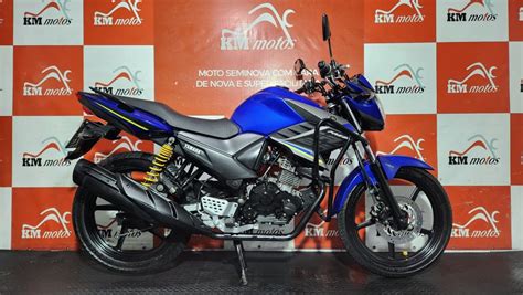 Yamaha Ys Fazer Sed Ubs Azul Km Motos Sua Loja De Motos