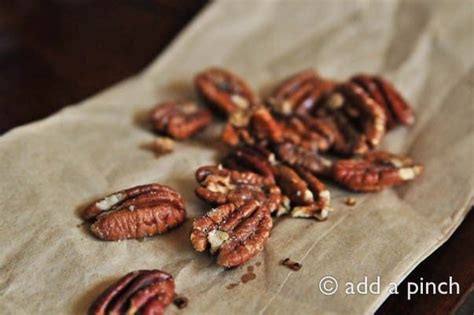 Simple Roasted Pecan Halves Recipe Cooking Add A Pinch