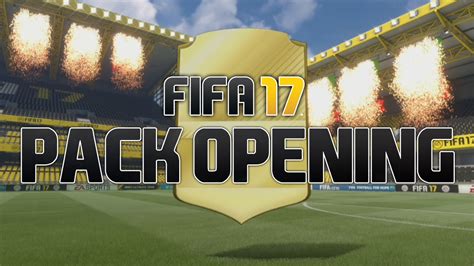 LE PREMIER PACK OPENING SUR FIFA 17 YouTube