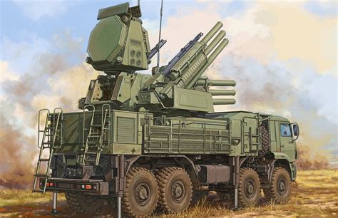Зенитно-ракетный комплекс 96К6 "Панцирь-С1" | Энциклопедия военной техники