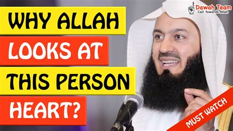 🚨why Allah Looks At This Person’s Heart🤔 ᴴᴰ Mufti Menk Youtube