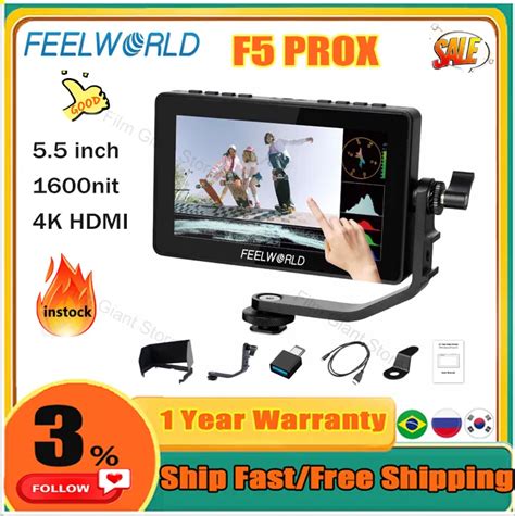 Feelworld F Prox Inch Nit Touch Screen Dslr Camera Field