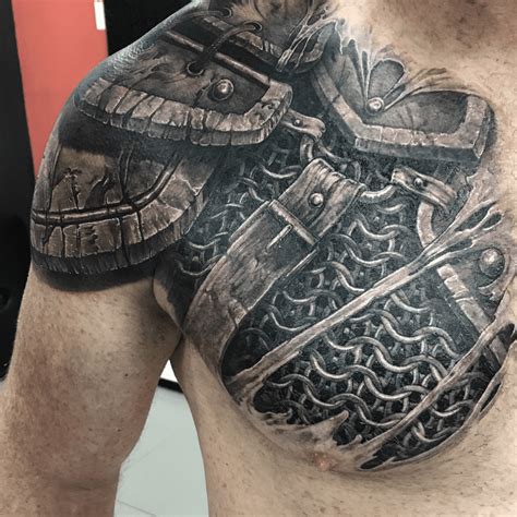 Details More Than 54 Realistic Armor Tattoo Incdgdbentre