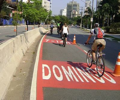 São Paulo vai ganhar mais ciclofaixas de Lazer Educação e Território