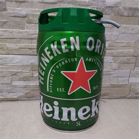 Barril Heineken 5 Litros Vazio Shopee Brasil