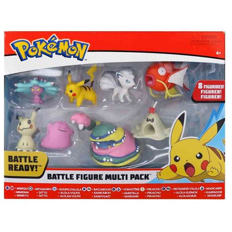 Bandai Pack De Figurines Pokemon Pas Cher Auchan Fr