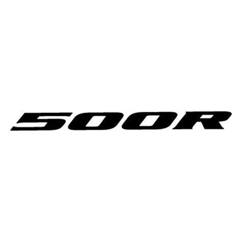 Honda 500r Logo 2013 Sticker