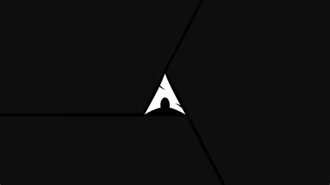 arch linux, linux, computer, hd, 4k, minimalism, minimalist, dark, HD ...