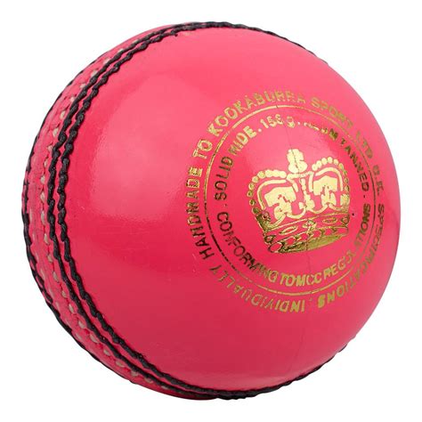 Kookaburra County Match Cricket Ball - Pink (2022) - Buy Now