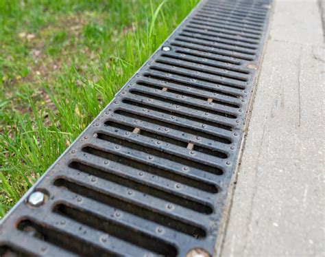 install  trench drainage system