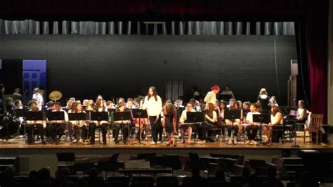 Central Regional Middle School Spring Band Concert Youtube