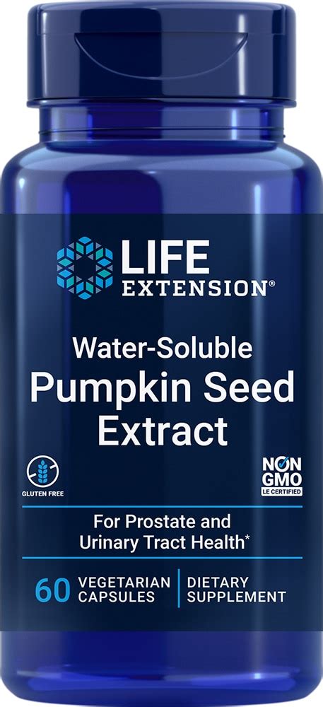 Life Extension Pumpkin Seed Extract Water Soluble Vegetarian