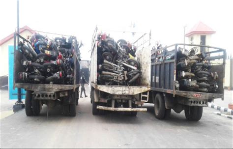 Task Force Impounds 98 Motorcycles In Lagos Independent Newspaper Nigeria