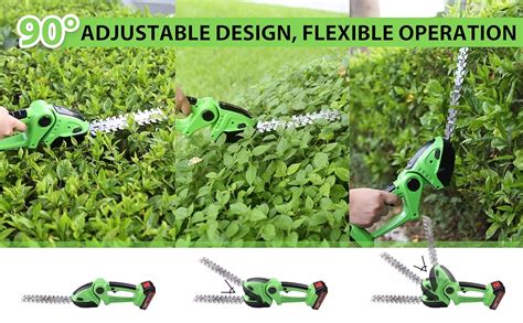 Amazon Cordless Hedge Trimmer 2 In 1 Mini Hedge Trimmer Cordless