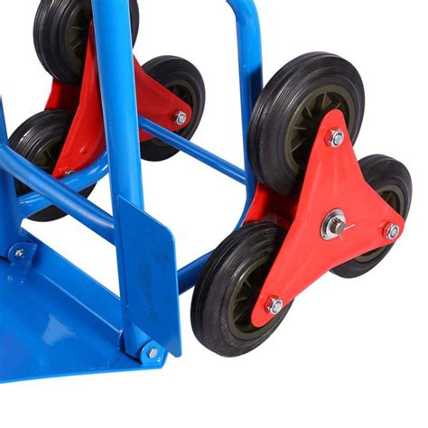 HT2806A Climb Stair Sack Hand Truck Dolly, 6 Wheel Stair Climber, with