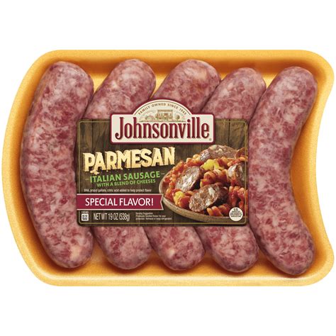 Johnsonville Parmesan Italian Sausage Johnsonville