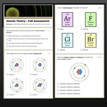 Chemistry Quiz Assignments On Google Forms Bundle Set By Chemistry Wiz