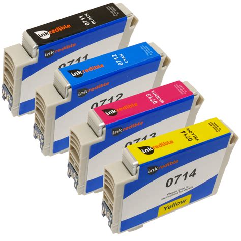 Buy Compatible Epson T0715 Multipack Ink Cartridges Inkredible Uk