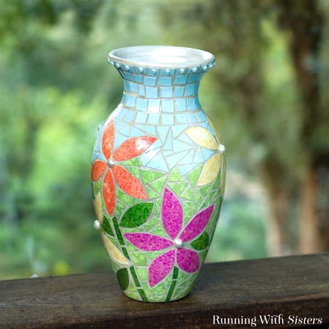 Mosaic Flower Vases At David Tidwell Blog