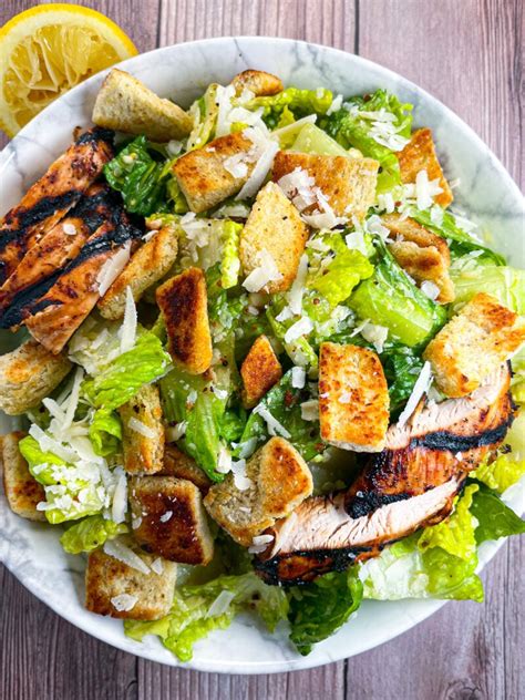 Best Chicken Caesar Salad Tastefully Grace