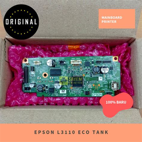 Promo Mobo Board Mainboard Epson L Original Second Cabutan Kab