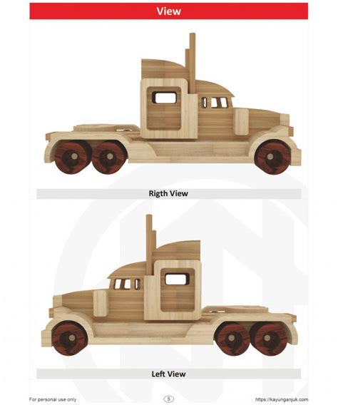 Scroll Saw Patterns Peterbilt Truck - Kayu Nganjuk