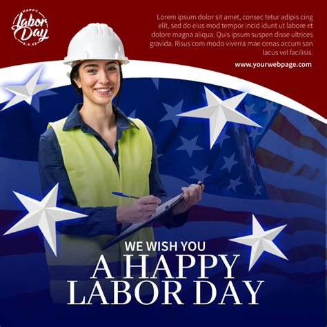 Happy Labor Day Ads Template Postermywall