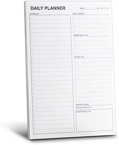 Amazon Utytrees Daily Planner Pad X With Undated